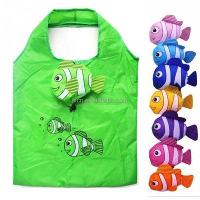 China Polyester Shopping Bag Good Selling Tote Recycl Grocery Bags Reusable Foldable Polyester Shopping Bag Customized Logo Print for sale