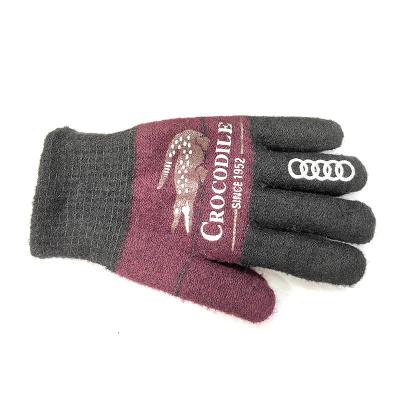 China Plain cheap wholesale warm gloves for mens gloves winter guantes inverno luvas acrylic gloves for sale