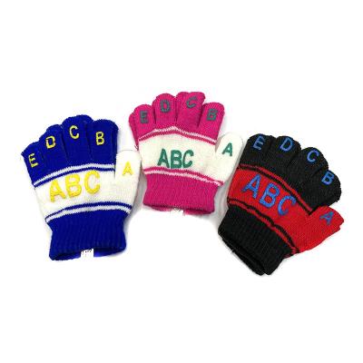 China ABC Single Hand Cheap Gloves Wholesale Stretchy Knit Warm Gloves Winter Gloves for sale