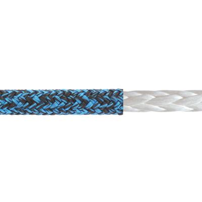 China Good Abrasion Sailing Rope RACING LINE with 12 Strand Treated Ralon Core and Polyester Cover Yachting Rope for sale