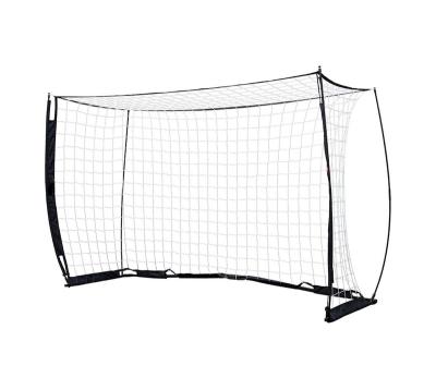 China Fiberglass frame and PE netting portable soccer goal with fiberglass frame and PE netting for football training for sale