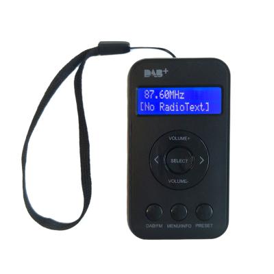 China Hot Selling Jenmart P208 DAB+ FM POCKET DAB RECHARGEABLE PERSONAL RADIO PHONE PLUG (earphone jack) for sale