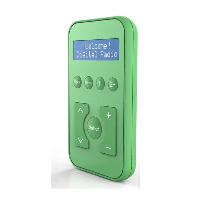 China Hot Selling Jenmart P209 Mini DAB+ FM POCKET DAB RECHARGEABLE PERSONAL RADIO Phone Plug (Earphone Jack) for sale