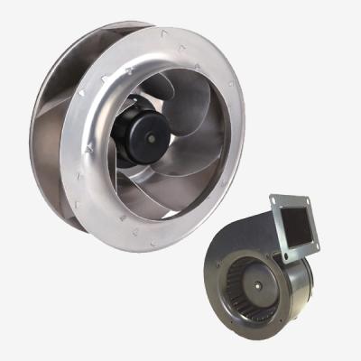 China Stainless Steel DC EC Centrifugal Fans Ventilation Blowers with AC Speed ​​Controllers PCB Boards for sale