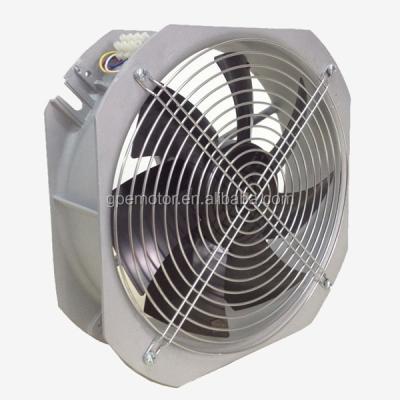 China IP65 NMB Hotels AC Magnetic DC EC Types 12v 24v 48v 220V 380V Airflow Axial Fan For Draft Extraction Evaporator Fan Vane Cooler for sale