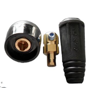 China RoHS Certificate Environmental Brass And Rubber And Bakelite Euro Solder Type Cable Connectors DKJ50-70 for sale