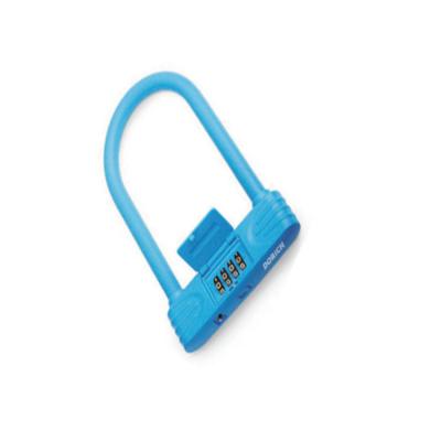 China Bicycle U-lock combination double cable U lock device design new for bicycle u-type lock for sale