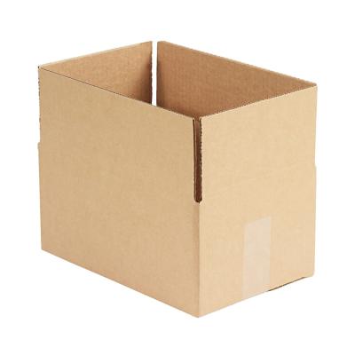 China Slotted Recyclable Recyclable Boxes Corrugated Cardboard Packaging Box For Apparel Delivery Package for sale