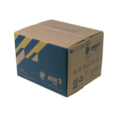 China Recyclable Hengsheng Brown Box E-commerce Mailer Box Corrugated Box For Shipping for sale