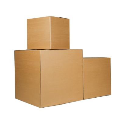 China Wholesale Boxed Recyclable Corrugated Cube Cardboard Paper Packaging Boxes Cuboid Shape For Shipping Goods for sale