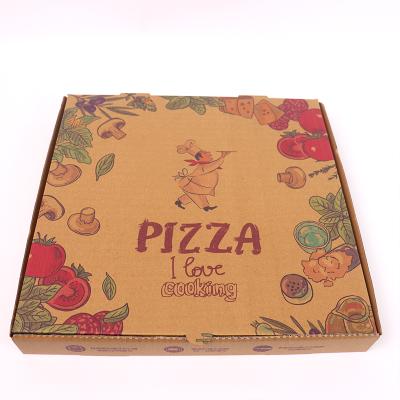 China CHUANHENGSHENG Materials Cheap Recycled Pizzabox Wholesale Price Custom 24