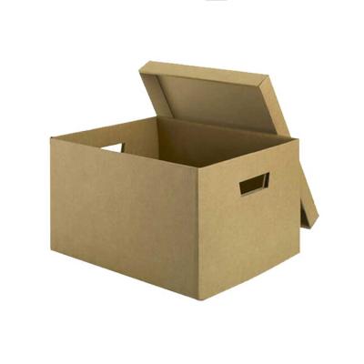 China Recyclable Eco Friendly Corrugated Box With Handle Cardboard Telescope Cardboard Boxes for sale