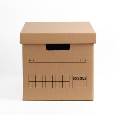 China Recyclable Printed Corrugated Box Customizes Corrugated Telescope Packing Boxes With Lid for sale