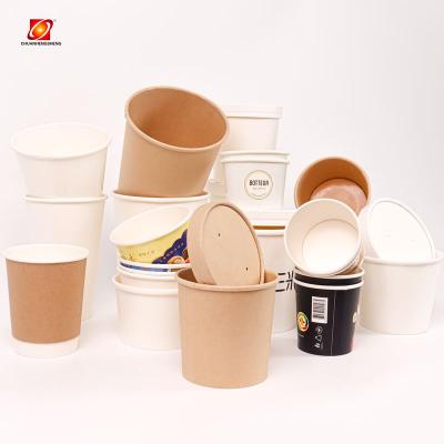 China New Design Best Quality 7Oz Biodegradable Coffee Colorful Custom Logo Single Double Cup 12Oz Paper Cups for sale