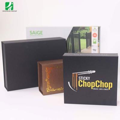 China New Design Biodegradable Magnetic Box With Ribbon Magnetic Cardboard Gift Box With Handle Cardboard Gift Box for sale