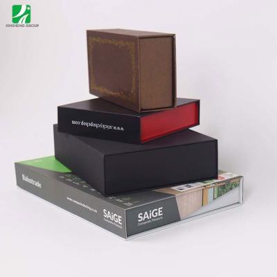 China 2022 Hot Selling Biodegradable Folding Magnetic Box Black Box With Magnet Lid Box Magnet for sale