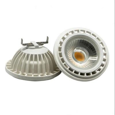 China Residential AR111 Spotlight 15W COB Dimmable G53 GU10 DC12V AC110V AC220V QR111 Bulb Lamp Indoor Ceiling Light for sale