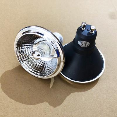 China Indoor Lighting AC85-265V 7W 10W AR70 LED Bulb Lamp Recessed Ceiling Light GU10 COB Grille Spotlight LED bulb light for sale