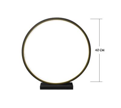 China Modern - Outdoor Lawn Lamp Circle LED Garden Light 15W Waterproof Round LED Lawn Lamp Landscape Decoration Garden Yard AC85-265V DC12V for sale