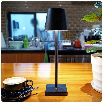 China Cordless Rechargeable Portable Dimmable Multifunctional USB Rechargeable Cordless LED Table Lamp Indoor Outdoor Decor Lighting for sale