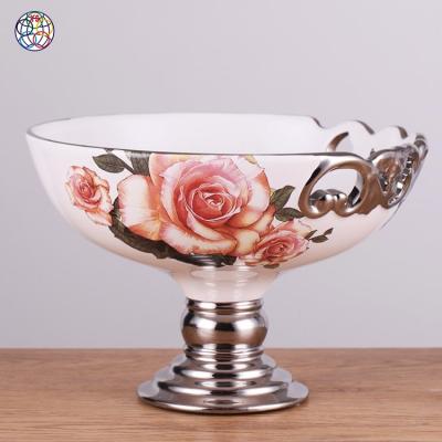 China Customized Customized Viable Porcelain Trays Fruit Dishes Decorative Decorative Dinner Dish for sale