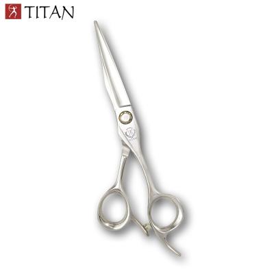 China Cutting Titanium Hair Scissors VG10 Steel 5.5 , Professional 6.0inch Barber Tool Scissors for sale