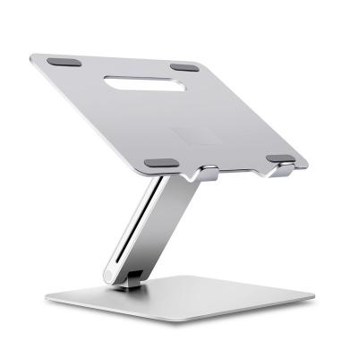 China Foldable Support Notebook Laptop Tablet Aluminum Stand (Size) Best Metal Adjustable Ergonomic Adjustable for sale