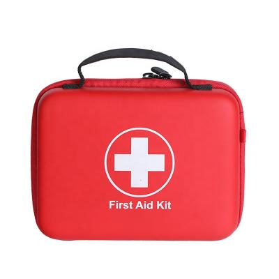 China Spare Medical Hard Waterproof Small Child Survival Waterproof Travel Case Sample Used Empty Box Customized First Aid EVA Kit for sale