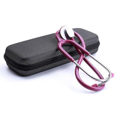 China Custom Hard Shell Littman Stethoscope Case/Waterproof Portable Eva First Aid Bag Earphone Box Zipper Medicine Storage Foam for sale