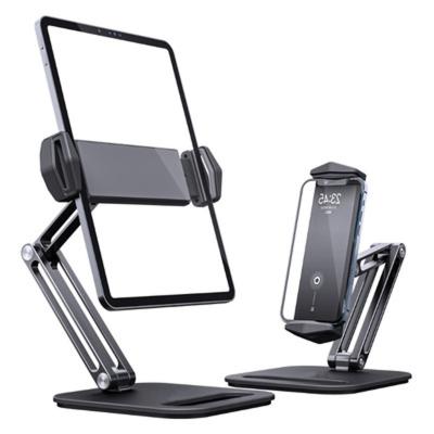 China Universal Adjustable Foldable Mobile Foldable Mobile Phone and Tablet Desktop Stand Holder for sale