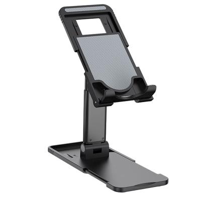 China Adjustable Height Live Desk Holder Multifunction Foldable Anti-skid Mobile Cell Phone Holder for sale