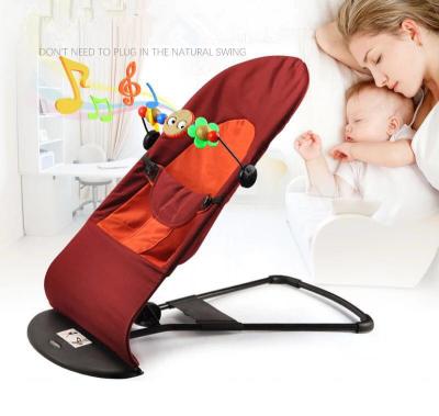 China New Baby Furniture Cotton Soft Modern Custom Baby Swing Balance Chair Kid Recliner Rocking Bed for sale