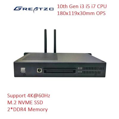 China 10th Gen I5-10210U CPU Support 4K OPS PC Onboard OPS Slot PC For Interactive Flat Panel 180*119*30mm for sale