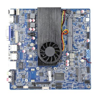 China ZC-T6100SL-V High Quality Industry Mini Itx Board I3 i3 Motherboard Industrial Grade With LVDS for sale