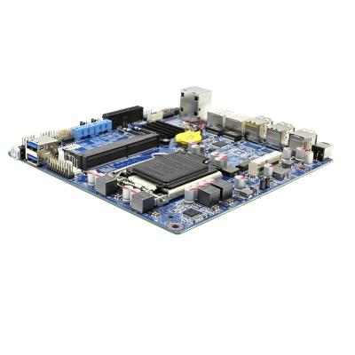 China Other Mini Itx Motherboard With LGA1151 Socket H310 Chipset 8th Gen I3 I5 I7 ZC-DN-H310HD Dual Ethernet Manufacturer for sale