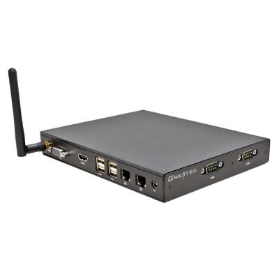 China Quad Core J1900 Industrial CPU Mini Computer With Dual Fanless LAN No Monitor for sale