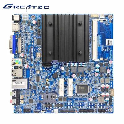 China ALL ZC-BT18V Cheap Low Price Slim Mini Itx Motherboard J1800 Slim Fanless Design CPU Mini Itx Motherboard J1800 for sale