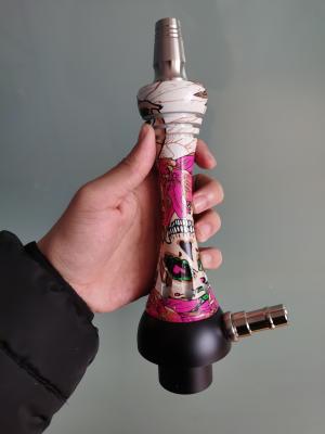 China Custom Shisha Portablele Bottle Top Kit High Quality Smoking Stem Smoking Hookah for sale