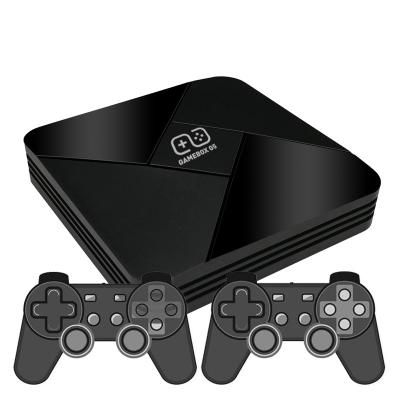 China Retro Classic Games Wholesale G5 Gamebox With 2.4G Wireless Controller 4K HD Android TV Box Video Game Consoles With Emulators 40000+ Retro Games for sale