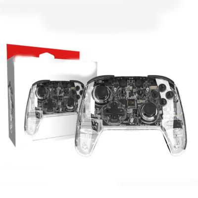 China Touch Buttons Gamepad Joystick Controller For Nintendo Switch Lite Oled Game Transparent Wireless Left Right Controller pro for sale