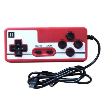 China Retro Connection Gamepad Wired Handheld Controller For Android TV Wired Dual Players Game Controllers for sale