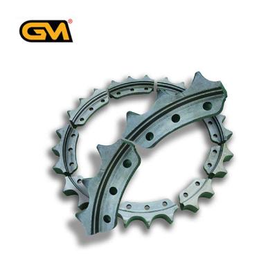 China Stores D155, D355, D375 Forging Bulldozer Sprocket Segment Building Material Group For Heavy Equipment for sale