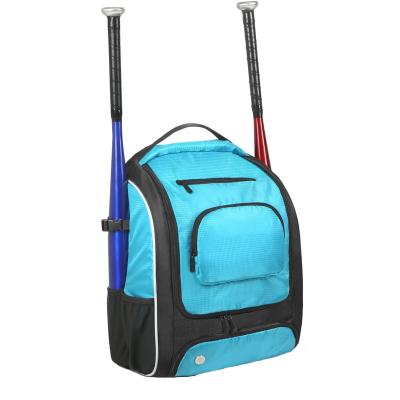 China Anti-theft Baseball Sports Backpack Water Resistant Softball Bag Baseball Bat Backpack for sale