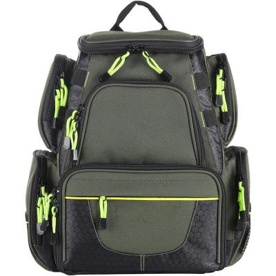 China Customized Fishing Bag Backpack Water Resistant Lure Box Storage Bag Fly Fishing Backpack for sale