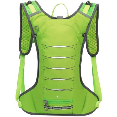 China Waterproof Lightweight Hydration Pack Running Hydration Vest Cycling Backpack With Water Bladder for sale