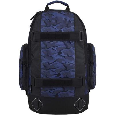 China factory price 600Dpolyester sports bag skateboard backpack high capacity skateboard carry longboard backpack for sale