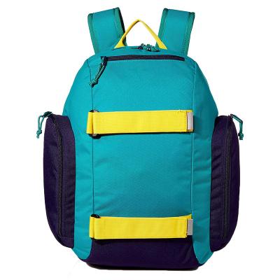 China Waterproof sports backpack factory price longboard skateboard carry bag kids school backpack for sale