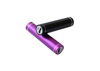 Κίνα Ζωηρόχρωμη κινητή τράπεζα 2600 Mah 24*24*91mm δύναμης μέγεθος με το αλουμίνιο Shell προς πώληση