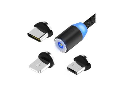 중국 전화 부속품 1개의 USB 위탁 케이블에 대하여 이동할 수 있는 USB 케이블 마이크로 땋는 3 판매용