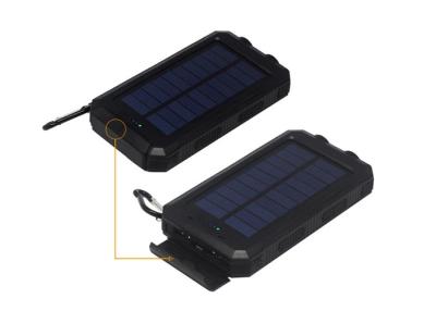 Chine conception élégante de l'énergie 10000mah solaire de dimension portative de la banque 139x78x29mm à vendre